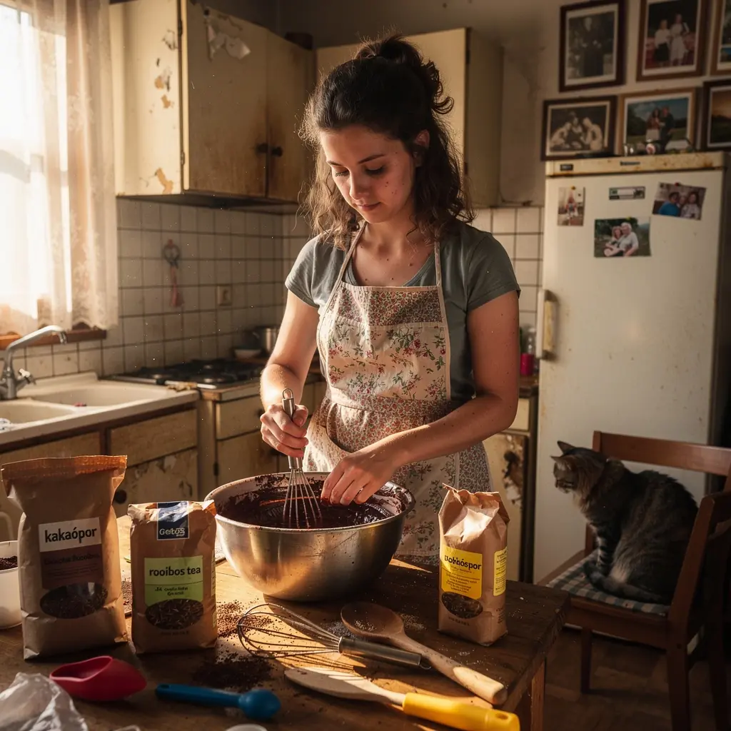 Természetes édességgel készült rooibos tea, tökéletes desszert után.