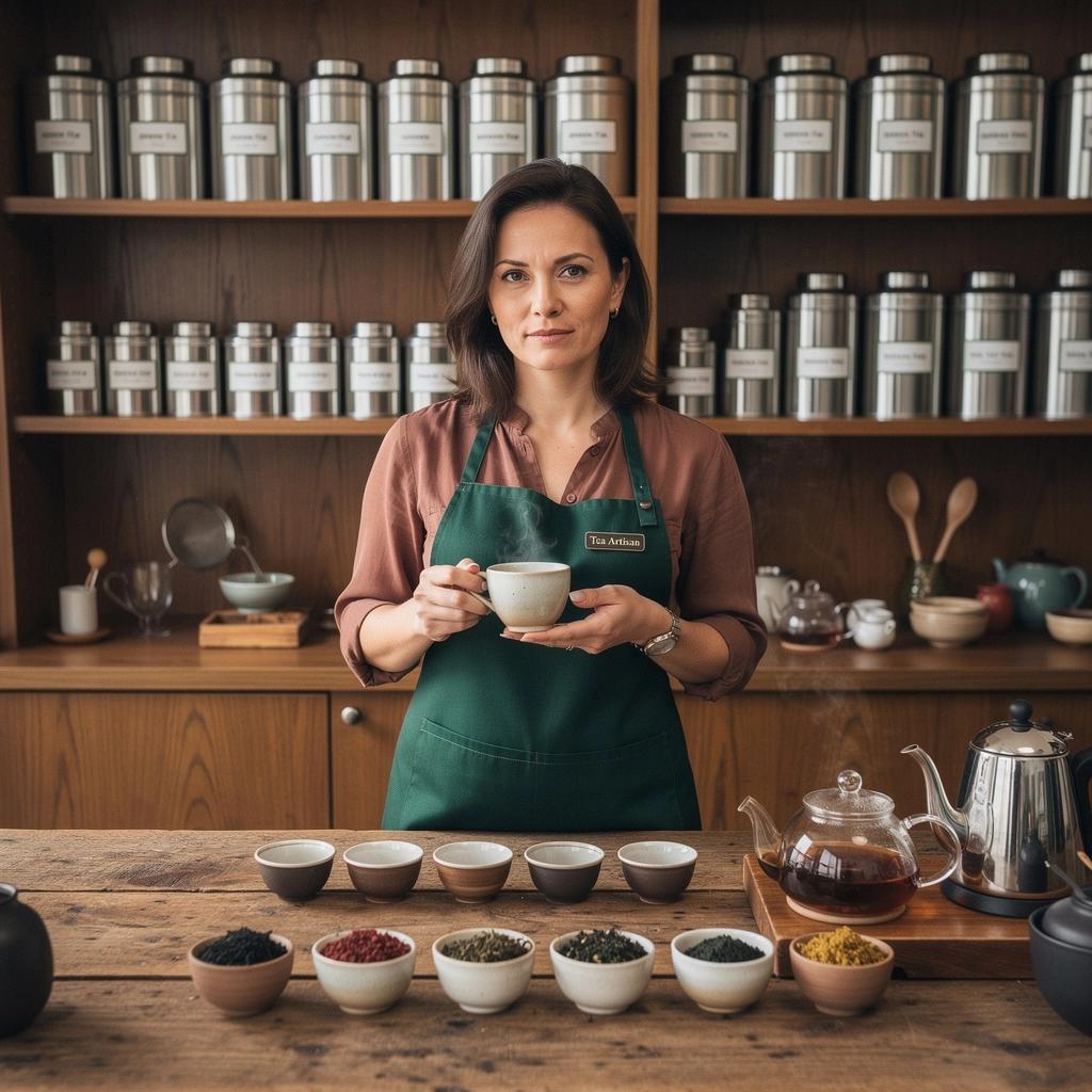 Pohár rooibos tea, benne kakaó darabokkal, díszítve fahéjjal.